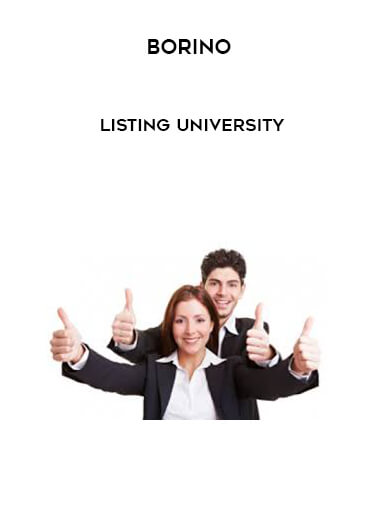 Borino - Listing University courses available download now.