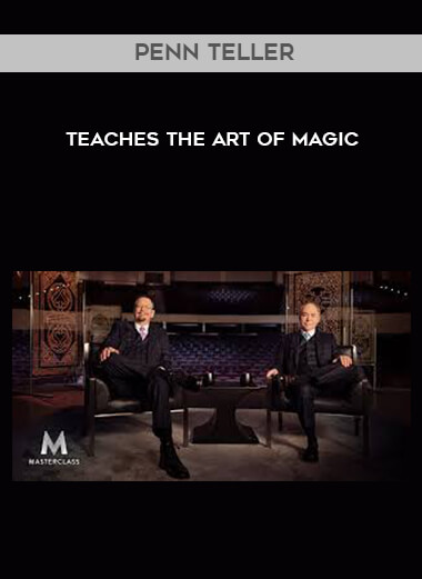 Penn Teller - Teaches The Art of Magic courses available download now.