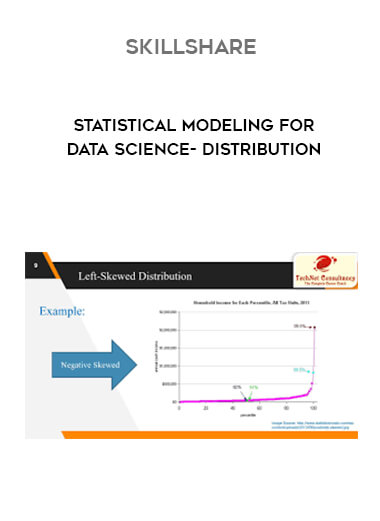 SkillShare - Statistical Modeling for Data science- Distribution courses available download now.