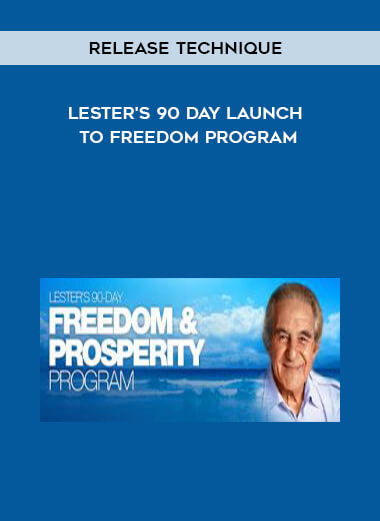 Release Technique - Lester's 90 Day Launch to Freedom Program courses available download now.