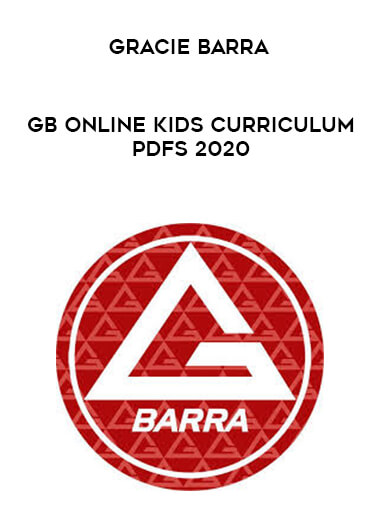 Gracie Barra GB Online Kids Curriculum PDFs 2020 courses available download now.