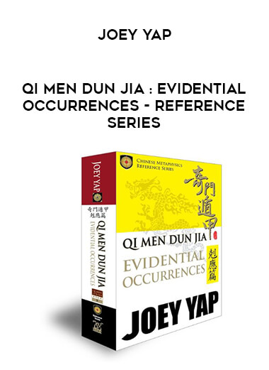 Qi Men Dun Jia : EVIDENTIAL OCCURRENCES - Reference Series (Joey Yap) courses available download now.
