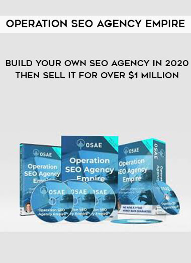 Operation SEO Agency Empire - Build Your Own SEO Agency In 2020 - Then Sell It For Over $1 Million courses available download now.