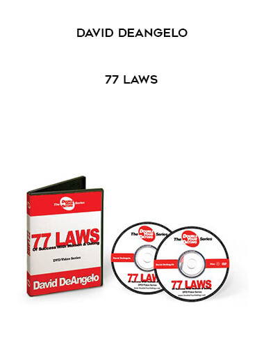 David DeAngelo - 77 Laws courses available download now.