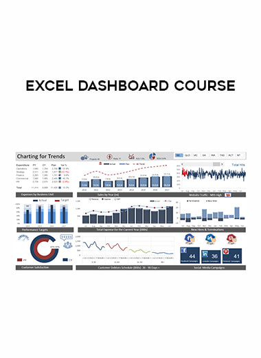 Excel Dashboard Course courses available download now.