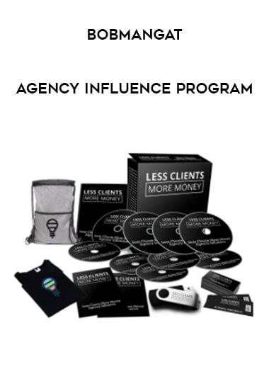 BobMangat - Agency Influence Program courses available download now.