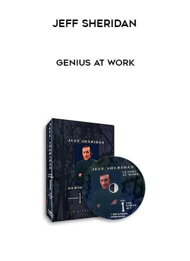 Jeff Sheridan - Genius at Work courses available download now.