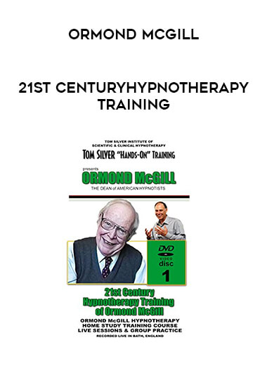 Ormond McGill - 21st CenturyHypnotherapy Training courses available download now.