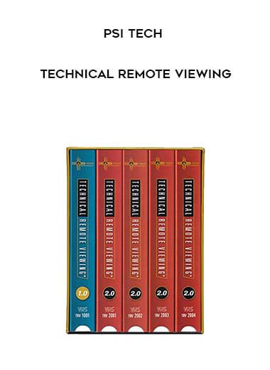 PSI Tech - Technical Remote Viewing courses available download now.