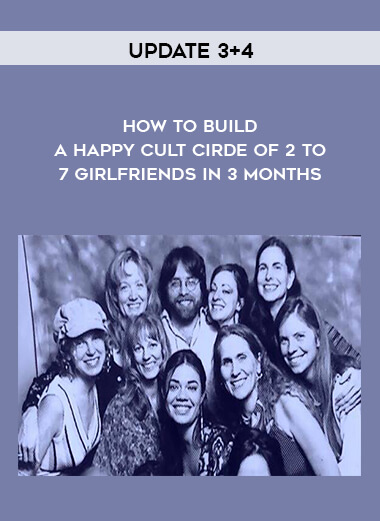 Jesse Charger - How to Build a Happy Cult Cirde of 2 to 7 Girlfriends in 3 months courses available download now.