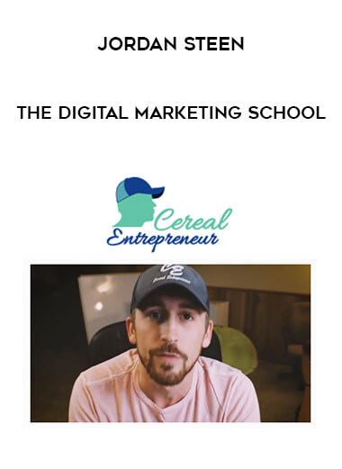 Jordan Steen -The Digital Marketing School courses available download now.