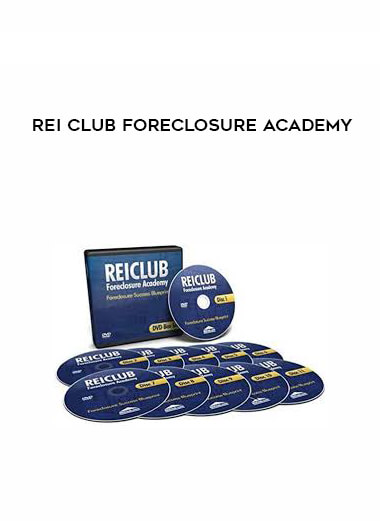 REI Club Foreclosure Academy courses available download now.