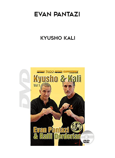 Evan Pantazi - Kyusho Kali courses available download now.