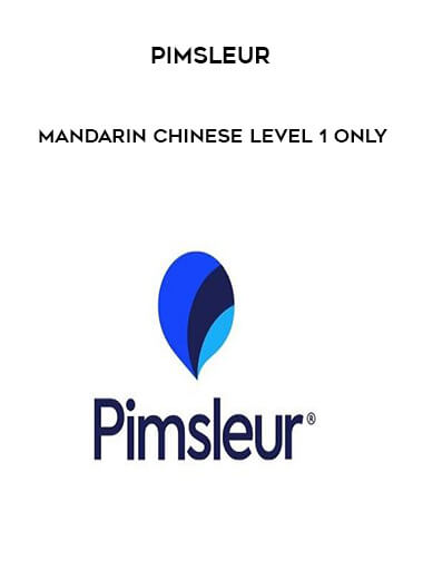 Pimsleur - Mandarin Chinese Level 1 only courses available download now.