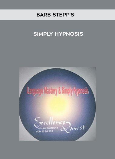 Barb Stepp Simply Hypnosis courses available download now.