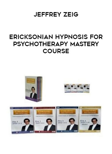 Jeffrey Zeig - Ericksonian Hypnosis for Psychotherapy Mastery Course courses available download now.