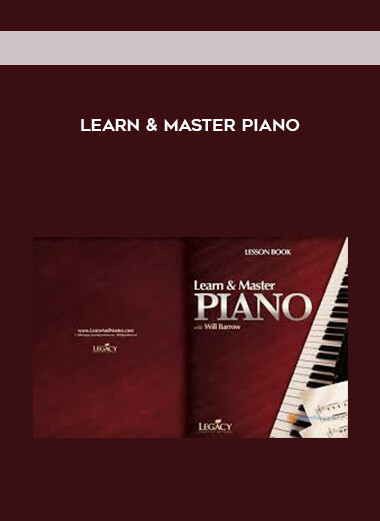 Learn & Master Piano courses available download now.