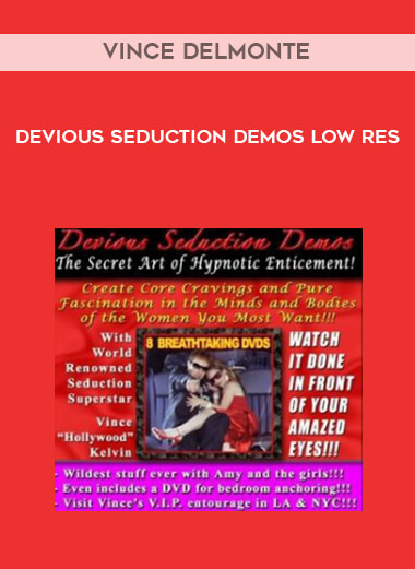 Vince Kelvin - Devious Seduction Demos LOW RES courses available download now.