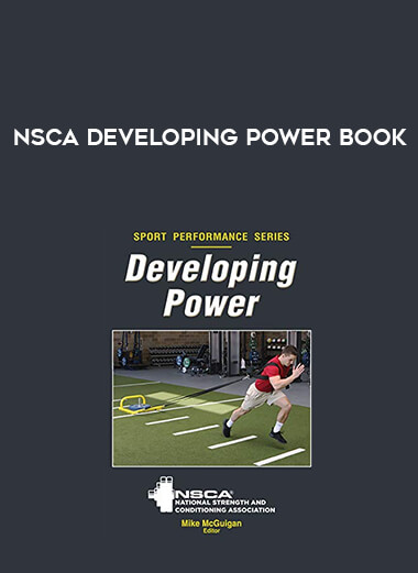 NSCA Developing Power Book courses available download now.