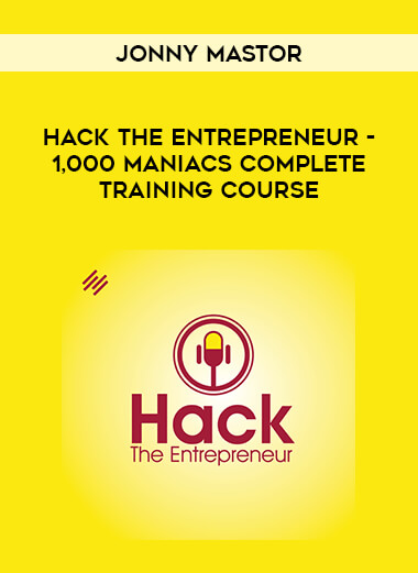 Jonny Mastor - Hack the Entrepreneur - 1