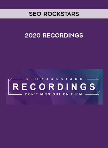 SEO Rockstars - 2020 Recordings courses available download now.