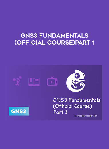 GNS3 Fundamentals (Official Course) Part 1 courses available download now.