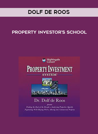 Dolf De Roos - Property Investor’s School courses available download now.