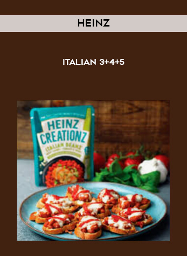 Heinz - Italian 3+4+5 courses available download now.