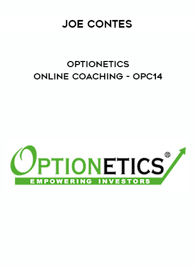 Rob Roy - Optionetics - Online Coaching - OPC14 courses available download now.