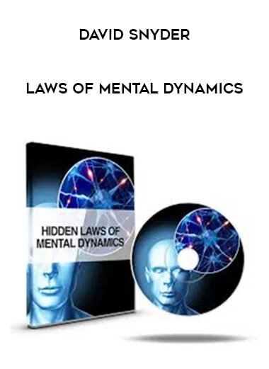 David Snyder - Laws Of Mental Dynamics courses available download now.