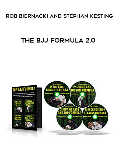 The BJJ Formula 2.0 - Rob Biernacki and Stephan Kesting courses available download now.