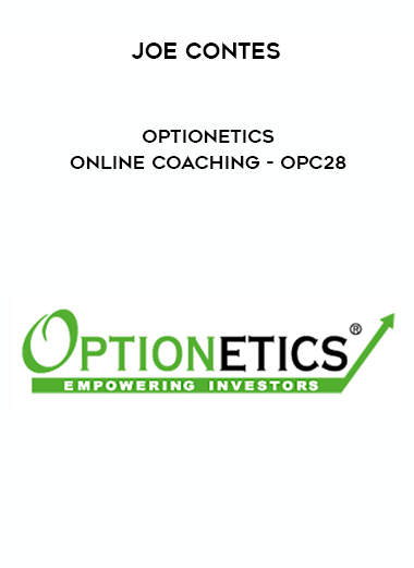 Rob Roy - Optionetics - Online Coaching - OPC28 courses available download now.