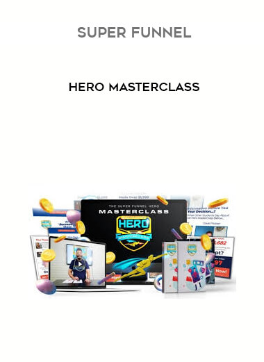 Super Funnel Hero MasterClass courses available download now.