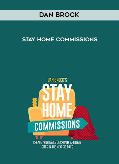 Dan Brock - Stay Home Commissions courses available download now.