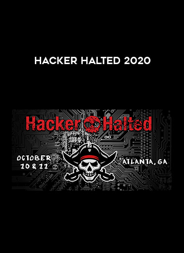 Hacker Halted 2020 courses available download now.