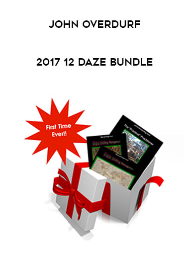 John Overdurf - 2017 12 Daze Bundle courses available download now.
