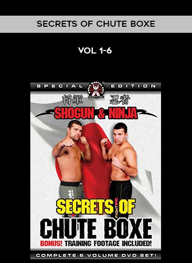 Secrets of Chute Boxe - VoL 1-6 courses available download now.