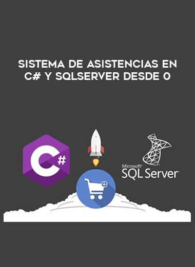 Sistema de asistencias en C# y SQLserver desde 0 courses available download now.