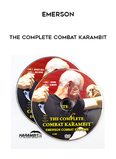 Emerson - The Complete Combat Karambit courses available download now.