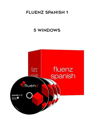 Fluenz Spanish 1 - 5 Windows courses available download now.