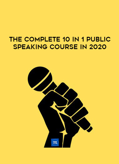 The Complete 10 in 1 Public Speaking Course in 2020 courses available download now.