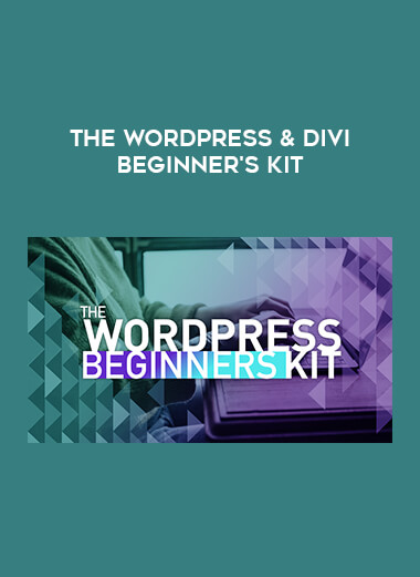 The WordPress & Divi Beginner's Kit courses available download now.