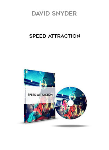David Snyder - Speed Attraction courses available download now.