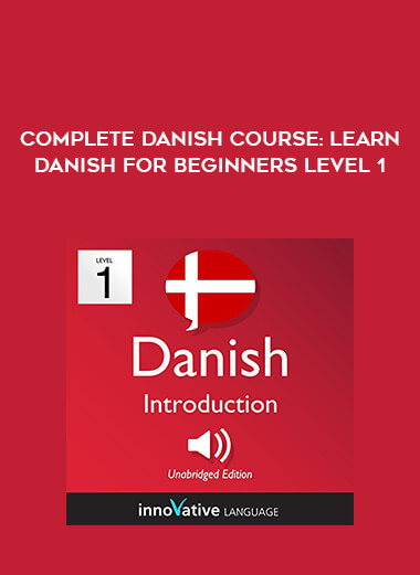 Complete Danish Course: Learn Danish for Beginners Level 1 courses available download now.