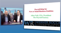 Payroll Help For New or Small Business Entities courses available download now.