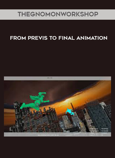 TheGnomonWorkshop - From Previs to Final Animation courses available download now.