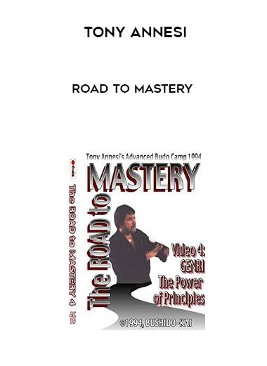 Tony Annesi - Road to Mastery courses available download now.