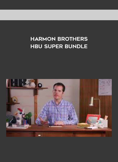Harmon Brothers HBU Super Bundle courses available download now.