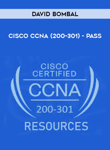 Cisco CCNA (200-301) - Pass with David Bombal courses available download now.