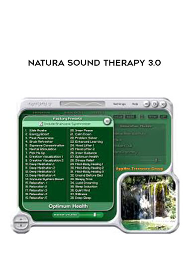 Natura Sound Therapy 3.0 courses available download now.